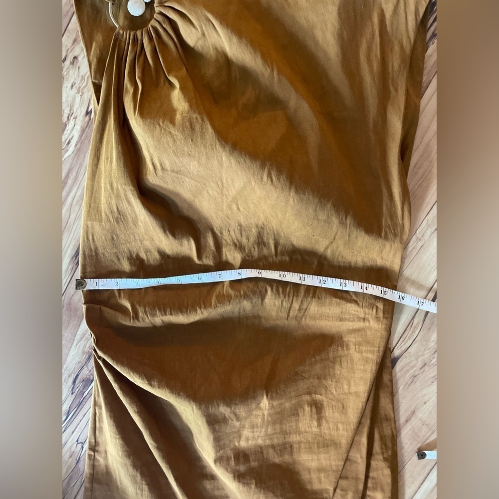 Zara Mustard Brown dress Apparel - Picture 7 of 8